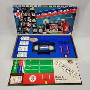 VCR Quarterback Football Game Vintage 1986 Board Game by NFL